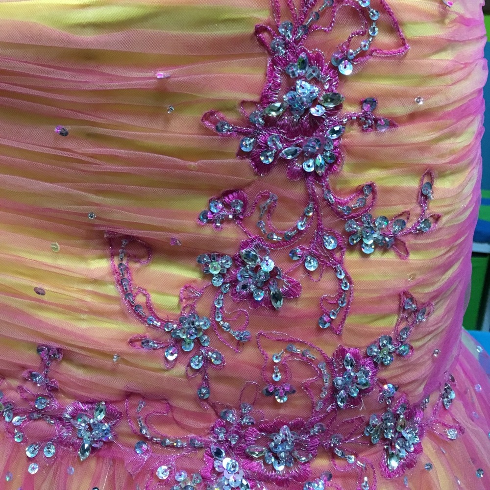 Madeline Gardner Mori Lee Prom Dress - Picture 4 of 6